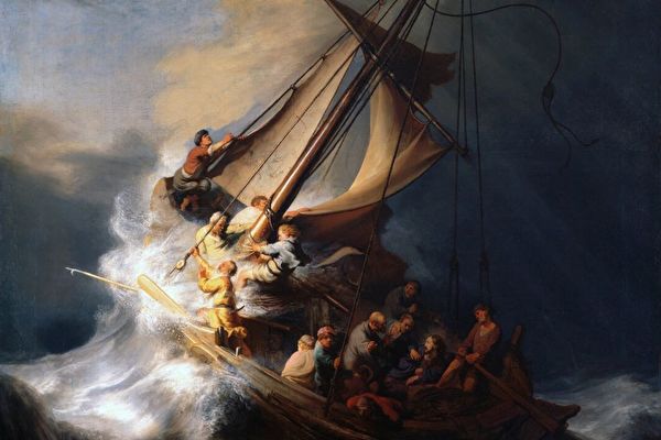 失窃的林布兰唯一海景作品《加利利海上的风暴》
