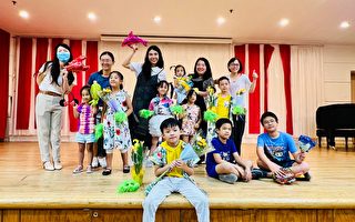 台灣會館兒童音樂劇舞蹈期末表演 展示孩子團隊合作精神與學習成果