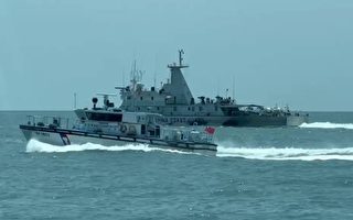 中共海警船又闯入金门水域 台海巡署示警驱离