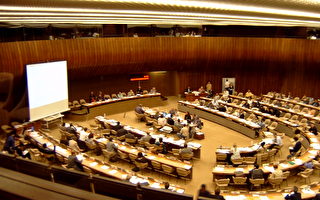 法輪功學員在聯合國人權會議上發言