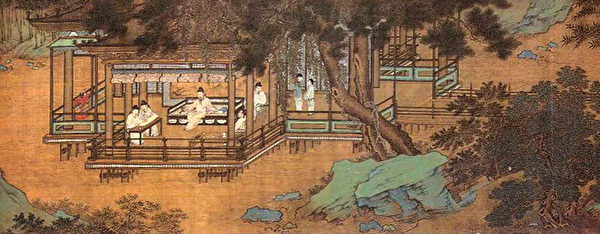 圖為明 仇英《醉翁亭》。(公有領域)