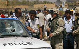 巴格达警察局遭受炸弹袭击