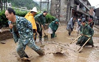 陕西洪灾三十八死五百万人受灾