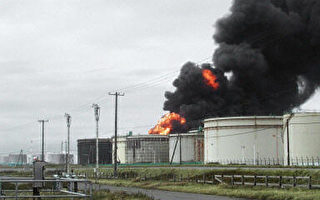 北海道储油槽大火 情况危急