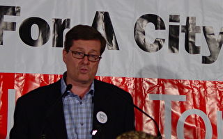 多倫多市長候選人莊德利積極爭取少數族群選票