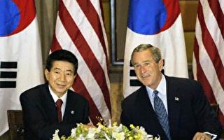 布什呼籲北韓放棄核武野心