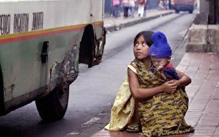 發展中國家兒童活在貧困中