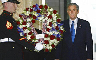 布希總統獲得澳士兵代表的高度評價