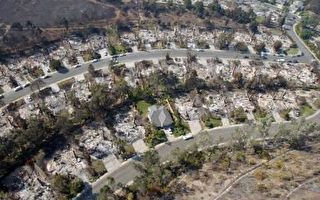 加州山林大火31日首次被有效控制