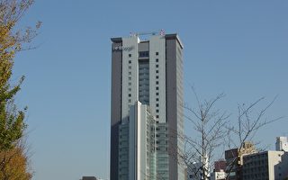 法政大学主楼Boissonade Tower。（大纪元摄影）