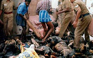 印度发生婚宴大火 50人死 新郎丧生