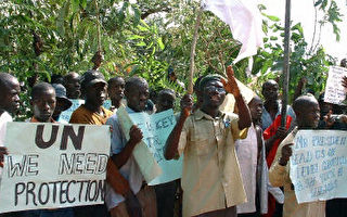 烏干達一和平遊行演變成暴力事件