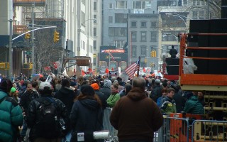 纽约心脏反战游行