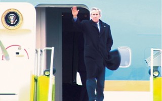 布什总统波士顿募款