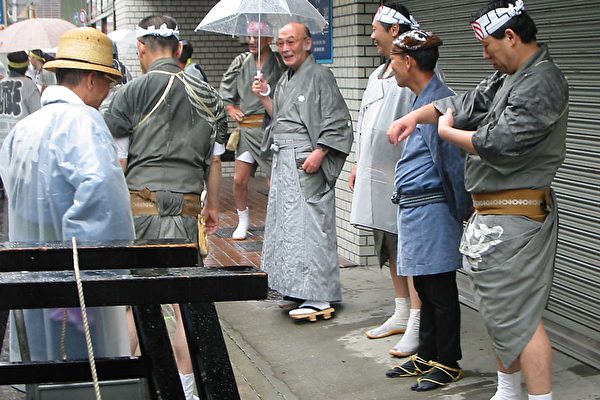 組圖 日本民族節日 東京 鳥越祭 大紀元