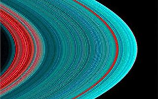 最新土星环紫外照片