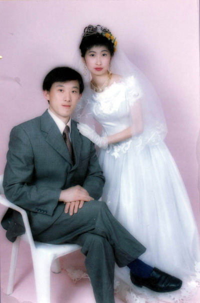 罗织湘和黄国华结婚照