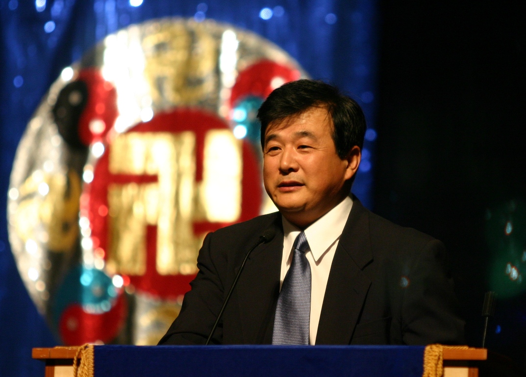 法轮功华府交流会李洪志先生莅临演讲| 大纪元