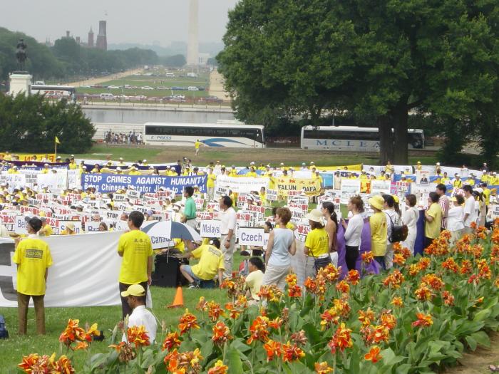 美国华盛顿(DC)人心法庭公审江泽民