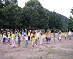 韓國首屆明慧夏令營讓孩子們開開心心