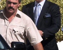 英國前首相柴契爾夫人的兒子馬克．柴契爾在南非遭拘捕 (AFP PHOTO 2004-8-25)