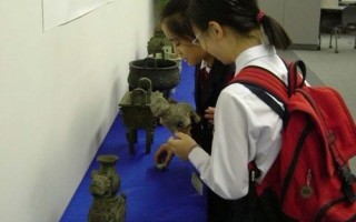 東京中華學校中華文物展示會開展