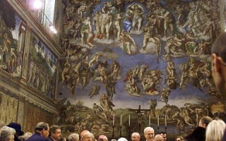 教宗：選教宗從米開朗基羅壁畫找靈感