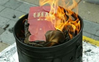組圖三：香港市民焚燒中共物品聲援百萬退黨