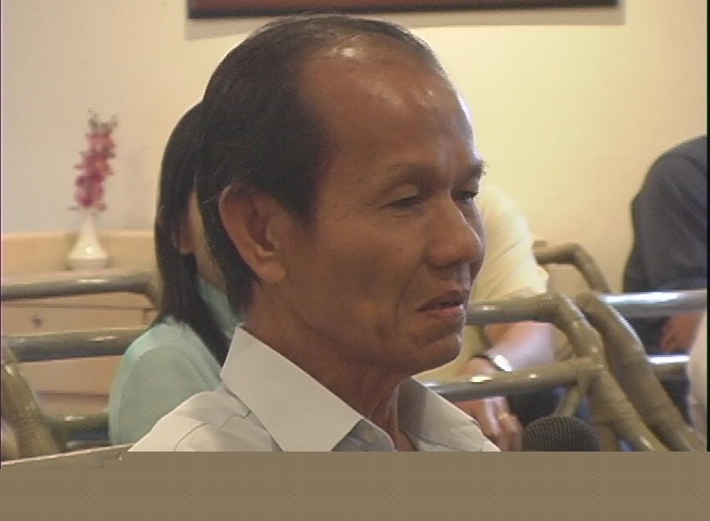 楊先生:「感到幸運的是馬來西亞沒有被共產黨統治過。」 (大紀元)