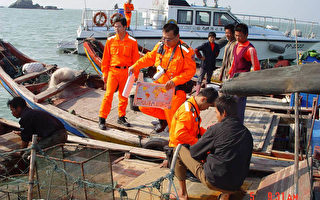 金门海域扫荡  查获十艘越界福建渔船