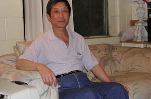 中国大赦主席政论家张先梁先生（笔名沉默, DJY Photo）