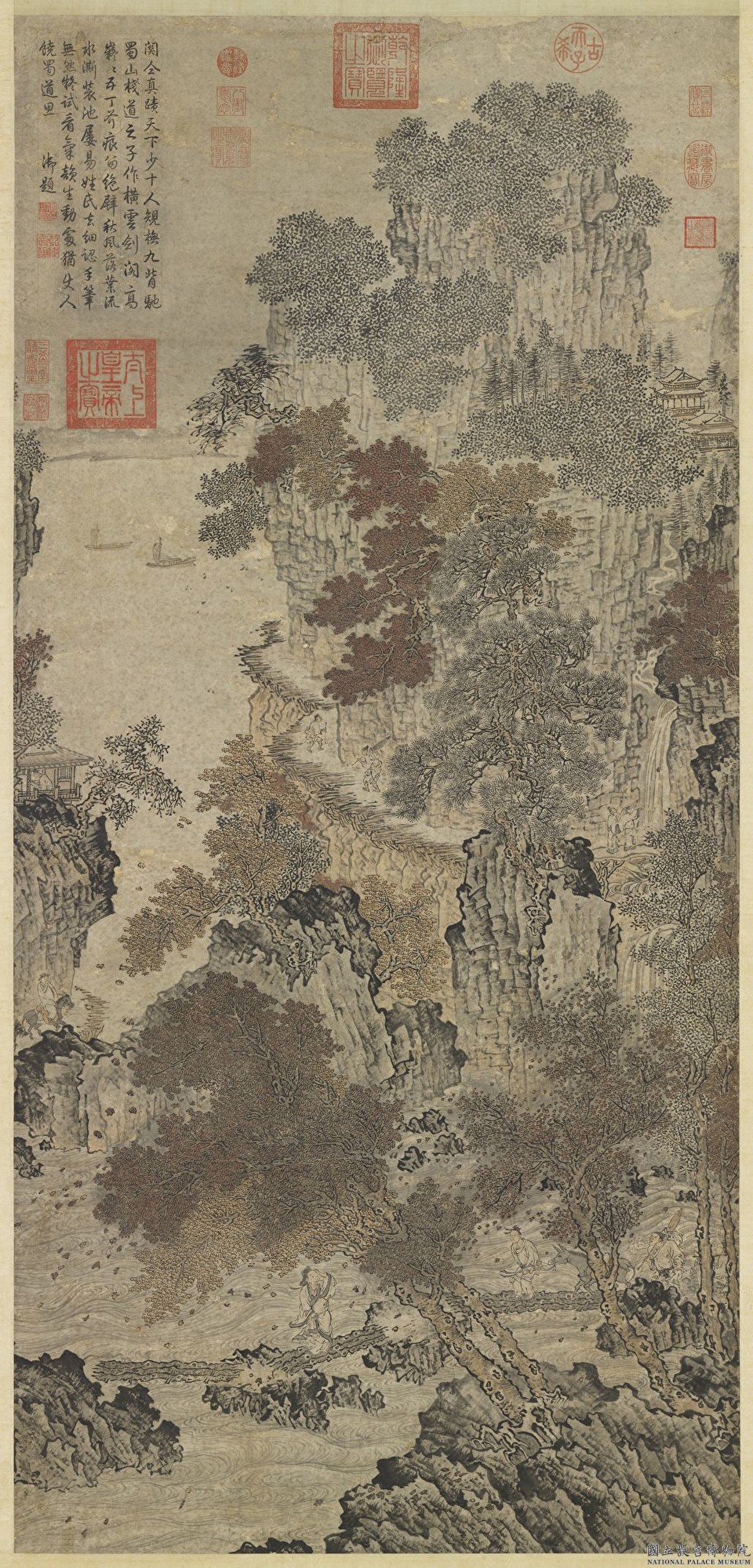 笔简气壮景广意长—北方山水画派画家关仝| 古代画家| 中国画| 大纪元