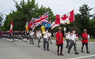 圖片報導：加拿大國慶遊行在溫哥華
