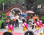 大唐民族舞團   赤崁樓演出