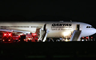 澳洲航空班机大阪紧急降落　九人受伤