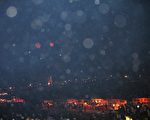 日本烟花大会　欣闻法轮功