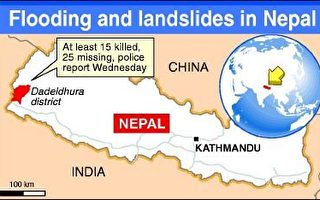 尼泊尔土石流夺走51人性命