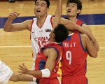 NBA火箭训练营 姚明苦练软肋
