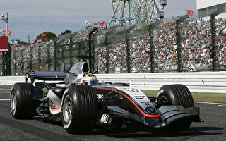 迈凯轮F1车队备战2005中国大奖赛