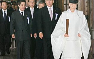 日本一百多国会议员参拜靖国神社