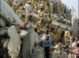 联合国估计巴基斯坦地震一万七千名学童丧生