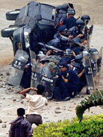 四川安岳警民冲突  8位村民被抓