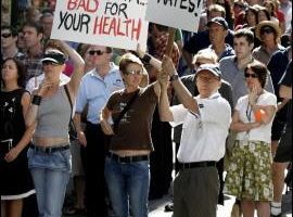 澳洲最大规模工人集会 抗议新劳工法