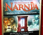 纳尼亚传奇"The Chronicles Of Narnia"在纽约的广告看板/Getty Images