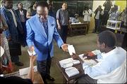 西非加彭总统大选结束 彭戈可能连任