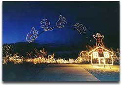 马州州立公园圣诞灯饰展览　提供全家假日好去处