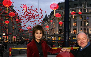 組圖：李宇春為「倫敦中國年」點燈