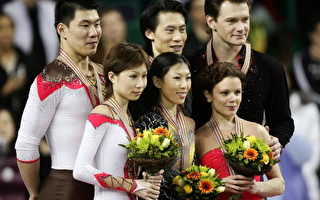 組圖：中國選手獲世錦賽雙人滑冠亞軍
