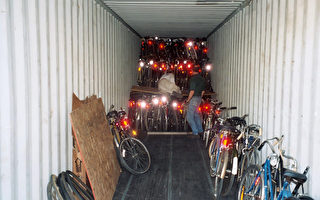 将二手自行车回收送海外