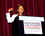 加拿大總督出席蒙紀念世界傳媒自由日